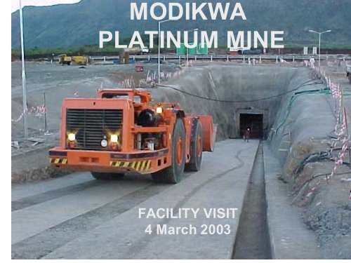 Modikwa Platinum Mine Internship Programme 2026